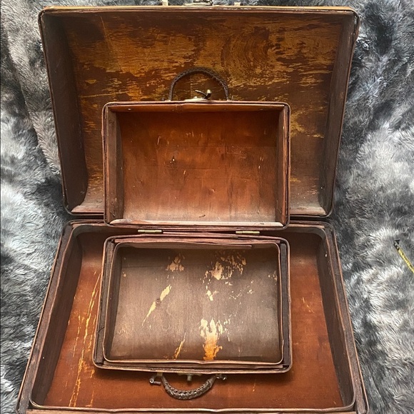 Woven Brown and Tan Basket Set - Picture 10 of 16